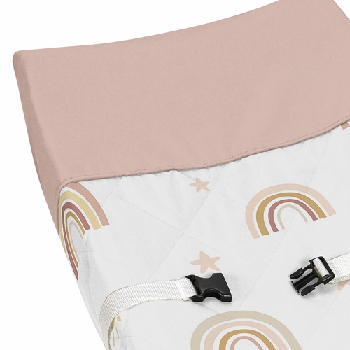 Boho Rainbow Collection Changing Pad Cover - alt image 3