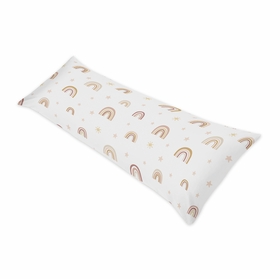 Boho Rainbow Collection Full Length Body Pillow Cover