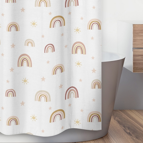 Boho Rainbow Collection Shower Curtain - alt image 2