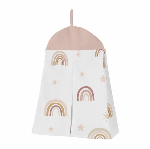 Boho Rainbow Collection Sweet Jojo Designs 6 Piece Crib Bedding + BreathableBaby Breathable Mesh Liner - alt image 5