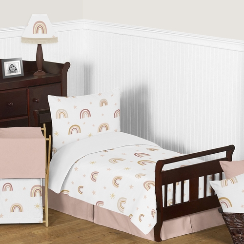 Boho Rainbow Collection Toddler Bedding