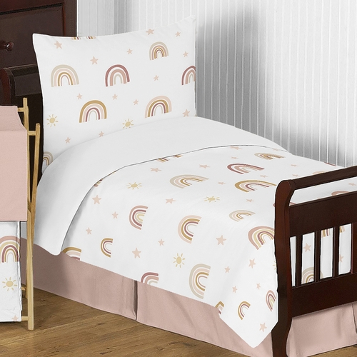 Boho Rainbow Collection Toddler Bedding - alt image 5