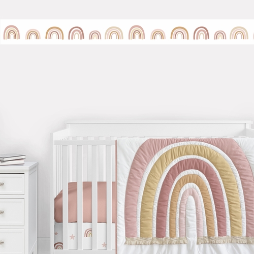 Boho Rainbow Collection Wallpaper Border