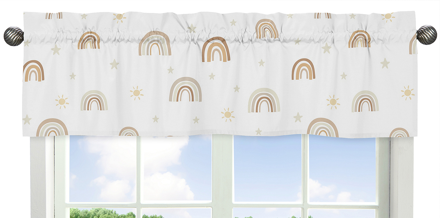 Boho Rainbow Neutral Collection Twin Bedding