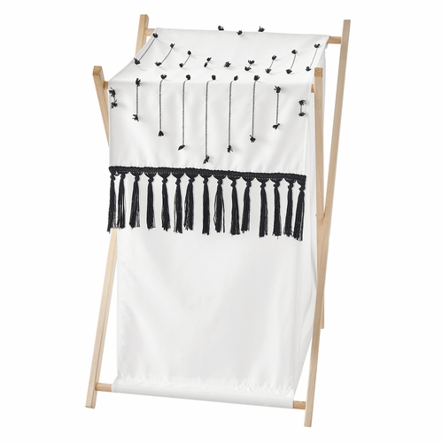 Boho Stitch Black and White Collection Hamper