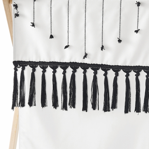 Boho Stitch Black and White Collection Hamper - alt image 3