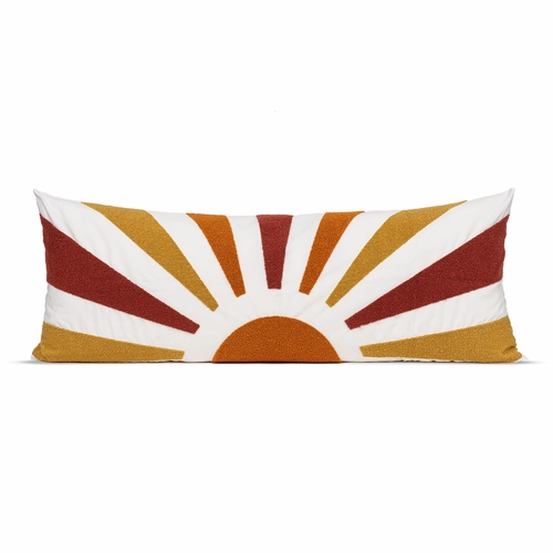 Boho Sun Ray Collection Full Length Body Pillow Cover