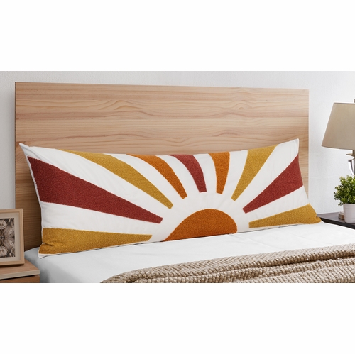 Boho Sun Ray Collection Full Length Body Pillow Cover - alt image 1