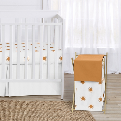 Boho Sun White and Pumpkin Collection Hamper - alt image 2