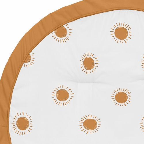 Boho Sun White and Pumpkin Collection Playmat - alt image 2