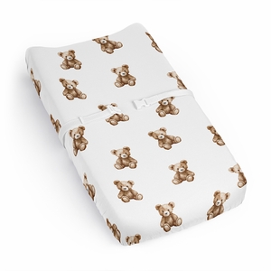 Boho Teddy Bear Collection Changing Pad Cover Sheet