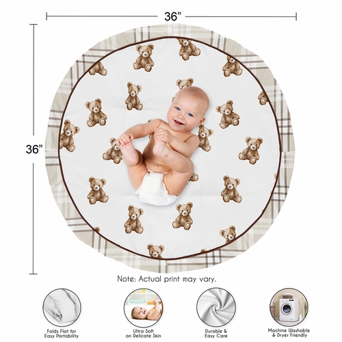 Boho Teddy Bear Collection Playmat - alt image 3