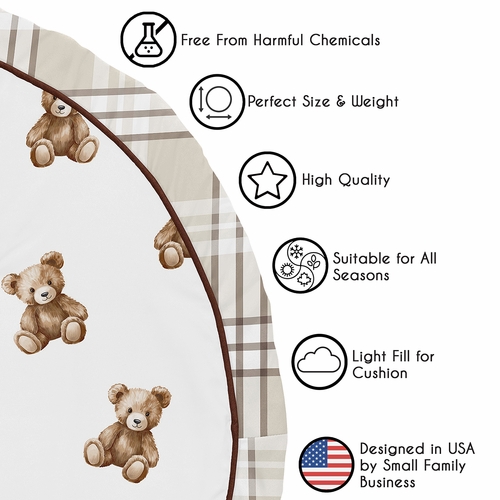 Boho Teddy Bear Collection Playmat - alt image 4