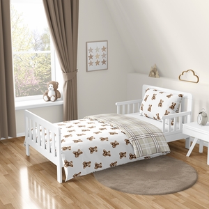 Boho Teddy Bear Collection Toddler Bedding