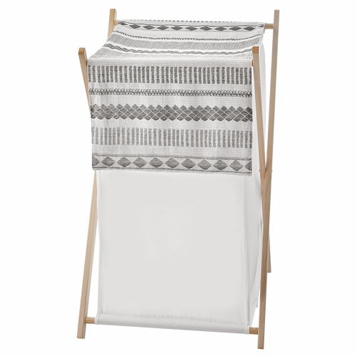 Boho Tribal Grey Jacquard Collection Hamper