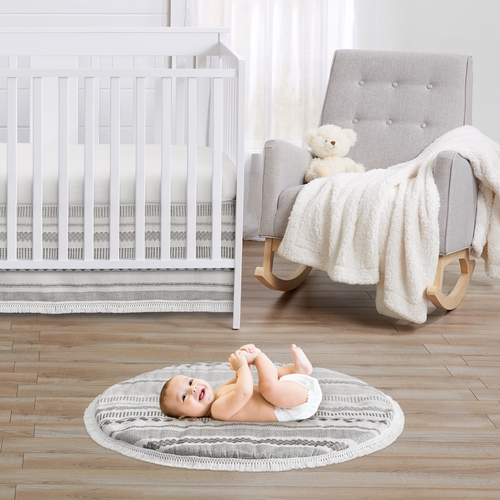 Boho Tribal Grey Jacquard Collection Playmat - alt image 1