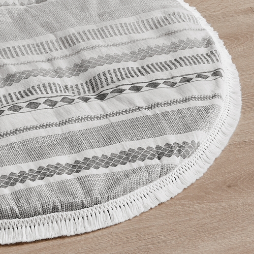 Boho Tribal Grey Jacquard Collection Playmat - alt image 2