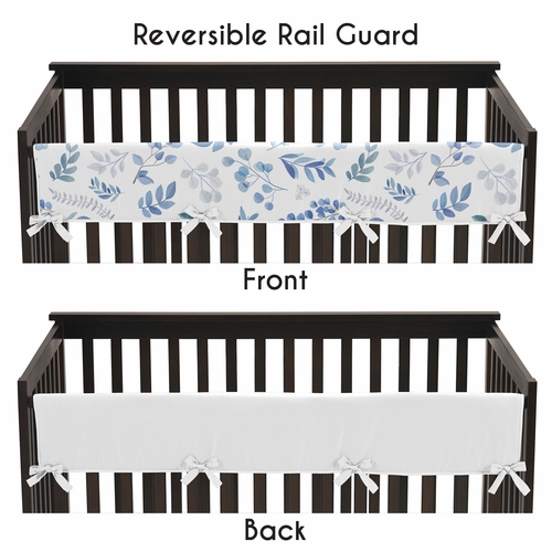 Botanical Blue Collection Long Rail Guard Cover - alt image 3