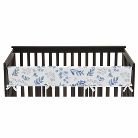 Botanical Blue Collection Long Rail Guard Cover