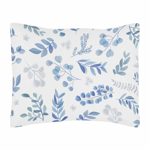 Botanical Blue Collection Toddler Bedding - alt image 2