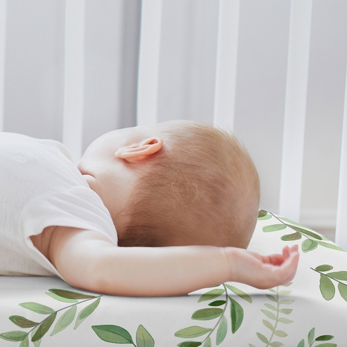 Botanical Collection 2 Pack Baby Bassinet Fitted Sheets - alt image 2