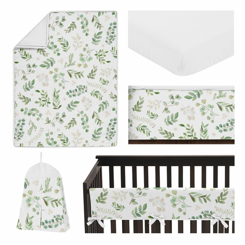 Botanical Collection 5 Piece Crib Bedding - alt image 1
