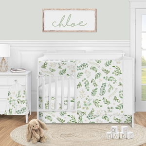 Botanical Collection 5 Piece Crib Bedding