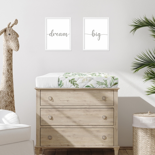 Botanical Collection Changing Pad Cover - alt image 1