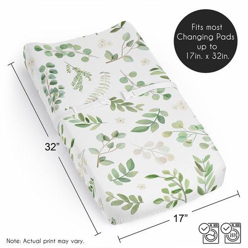 Botanical Collection Changing Pad Cover Sheet - alt image 5
