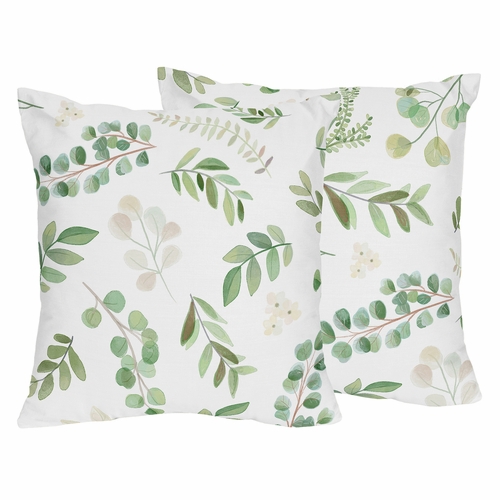 Botanical Collection Decorative Accent Throw Pillows - Set of 2