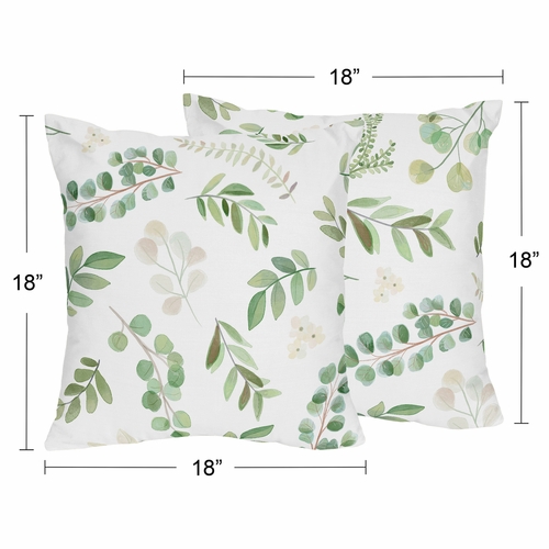 Botanical Collection Decorative Accent Throw Pillows - Set of 2 - alt image 2