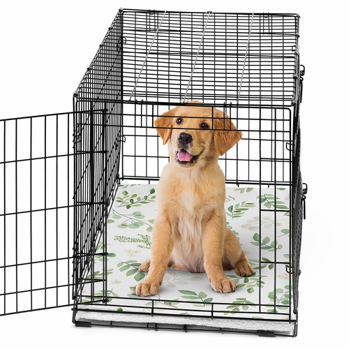 Botanical Collection Dog Crate Bottom Tray Pan Cover 36in.