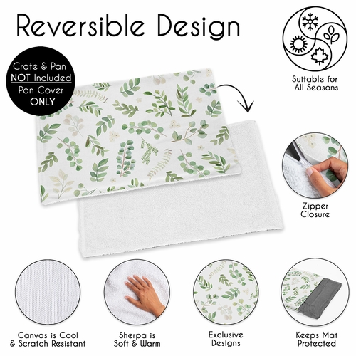 Botanical Collection Dog Crate Bottom Tray Pan Cover 36in. - alt image 2