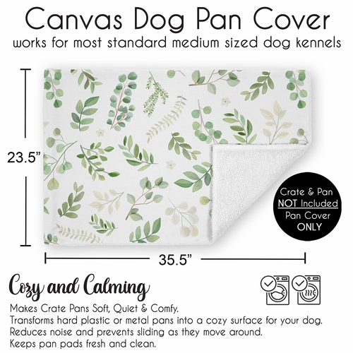 Botanical Collection Dog Crate Bottom Tray Pan Cover 36in. - alt image 3