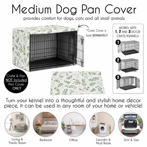 Botanical Collection Dog Crate Bottom Tray Pan Cover 36in. - alt image 5