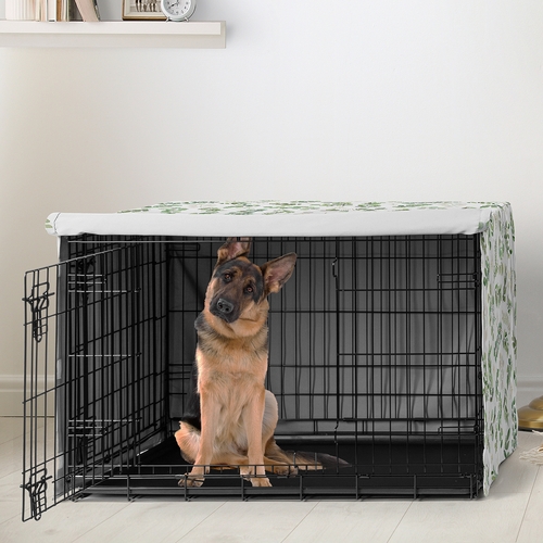 Botanical Collection Dog Crate Kennel Cover 48in. - alt image 1