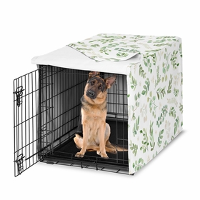 Botanical Collection Dog Crate Kennel Cover 48in.