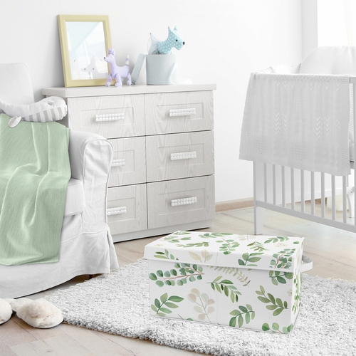 Botanical Collection Fabric Toy Bin Storage - alt image 1