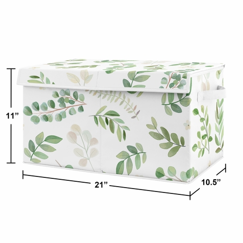 Botanical Collection Fabric Toy Bin Storage - alt image 2