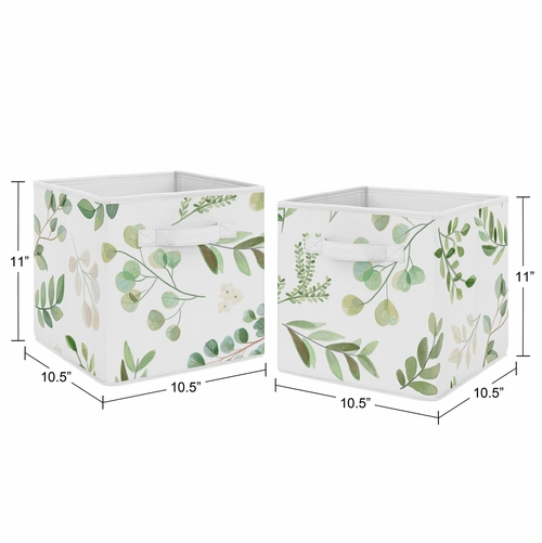 Botanical Collection Foldable Fabric Storage Bins - alt image 2
