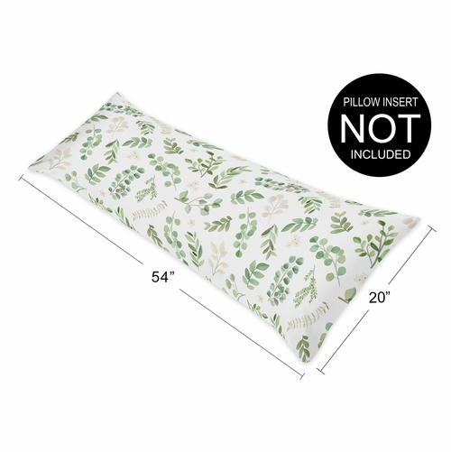 Botanical Collection Full Length Body Pillow Cover - alt image 3