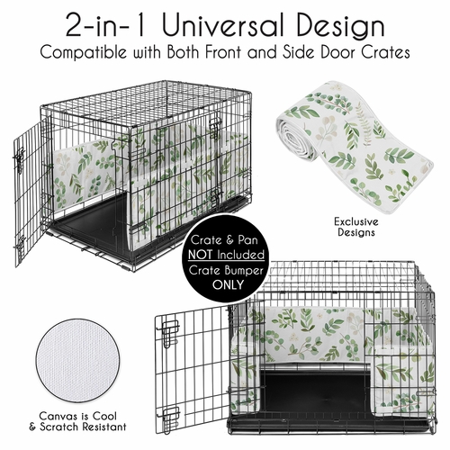 Botanical Collection Medium Dog Crate Bumper 36in. - alt image 2