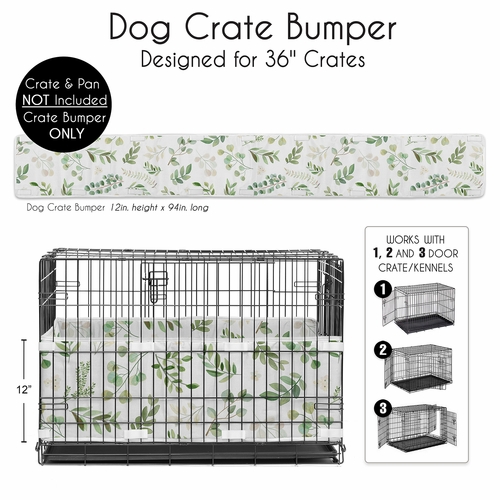 Botanical Collection Medium Dog Crate Bumper 36in. - alt image 3