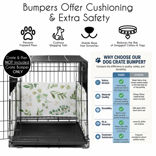 Botanical Collection Medium Dog Crate Bumper 36in. - alt image 4