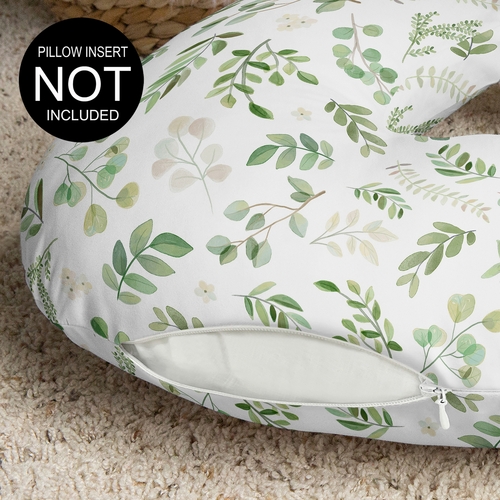 Botanical Collection Nursing Breastfeeding Pillow Cover - alt image 2