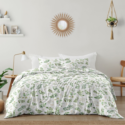 Botanical Collection Queen Duvet Cover Bedding Set