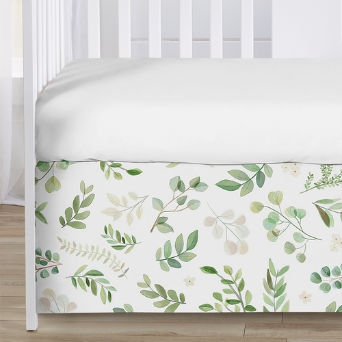 Botanical Collection Sweet Jojo Designs 6 Piece Crib Bedding + BreathableBaby Breathable Mesh Liner - alt image 4