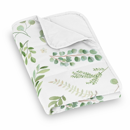 Botanical Collection Toddler 5lbs Weighted Blanket for Kids - alt image 2