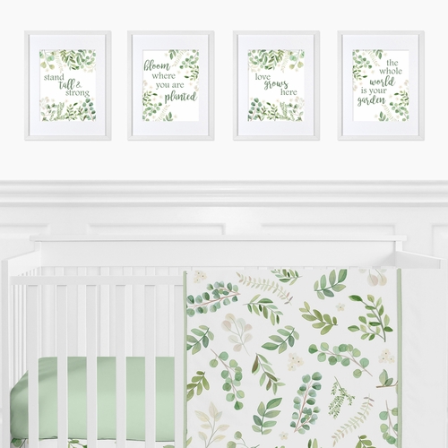 Botanical Collection Wall Art Prints - Set of 4 - alt image 1