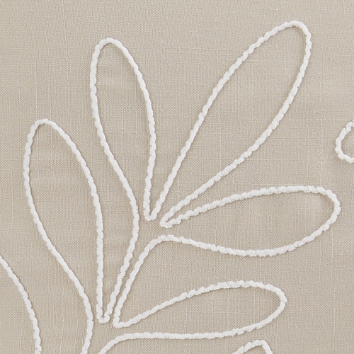 Botanical Leaf Linen Collection 5 Piece Crib Bedding - alt image 2